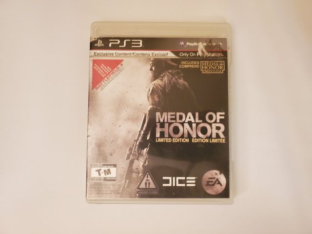 Sony PlayStation 3 Medal of Honor Limited Edition video game