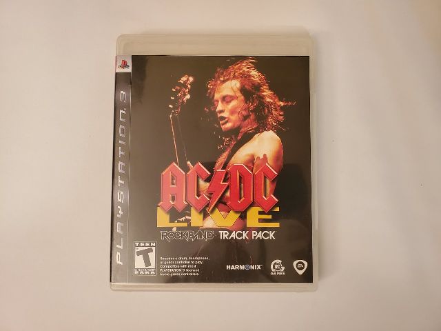 Sony PlayStation 3 ACDC Live Rockband Track Pack video game