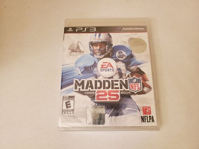Sony Playstation 3 Madden 1989 2014 25 Years video game