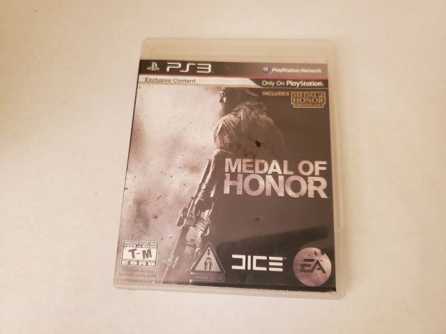 Sony Playstation 3 Medal of Honor video game