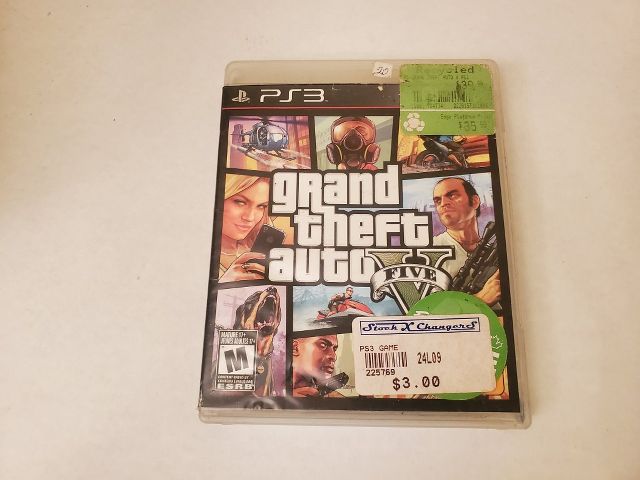 Sony Playstation 3 Grand Theft Auto V video game