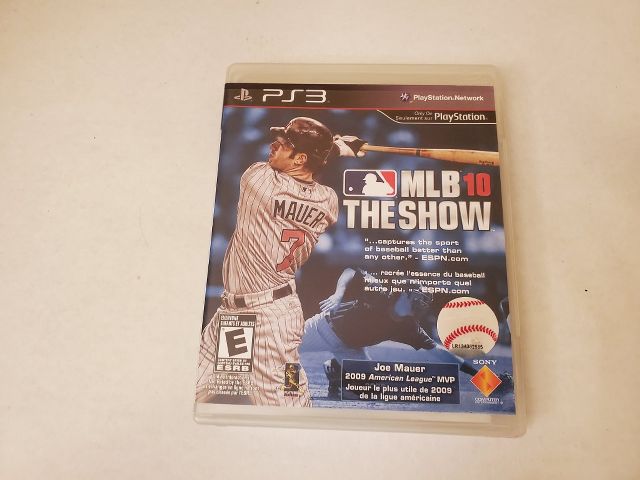 Sony Playstation 3 MLB 10 The Show video game