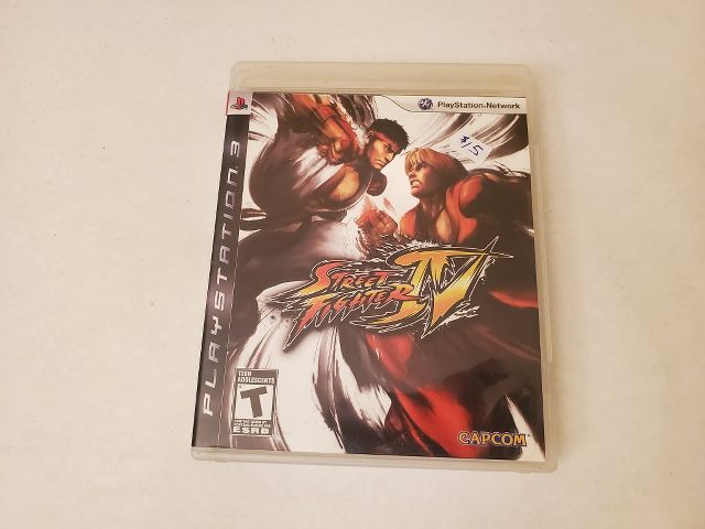 Sony Playstation 3 Street Fighter IV video game