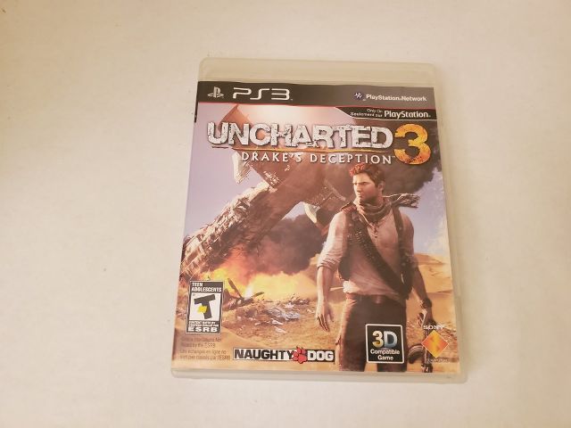 Sony Playstation 3 Uncharted 3 Drake's Deception video game