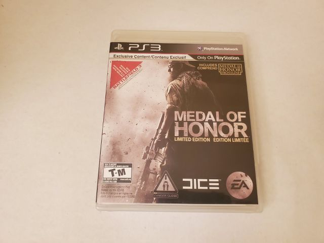 Sony Playstation 3 Medal of Honor Limited Edition video game