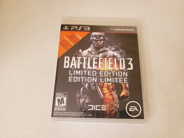Sony Playstation 3 Battlefield 3 Limited Edition video game