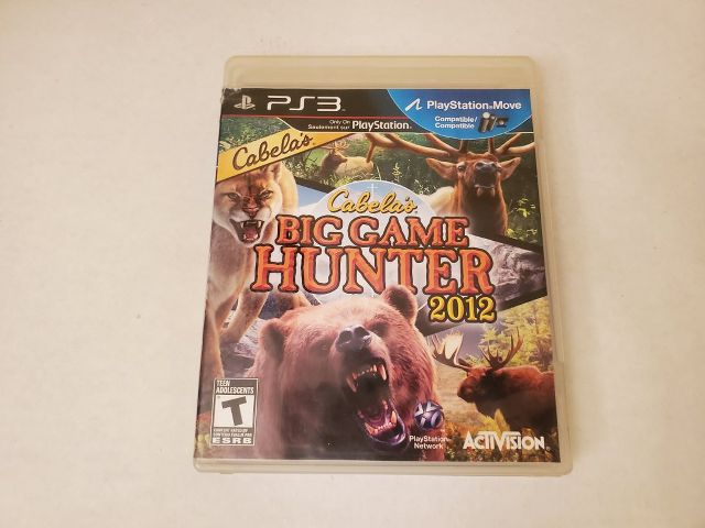 Sony Playstation 3 Big Game Hunter 2012 video game