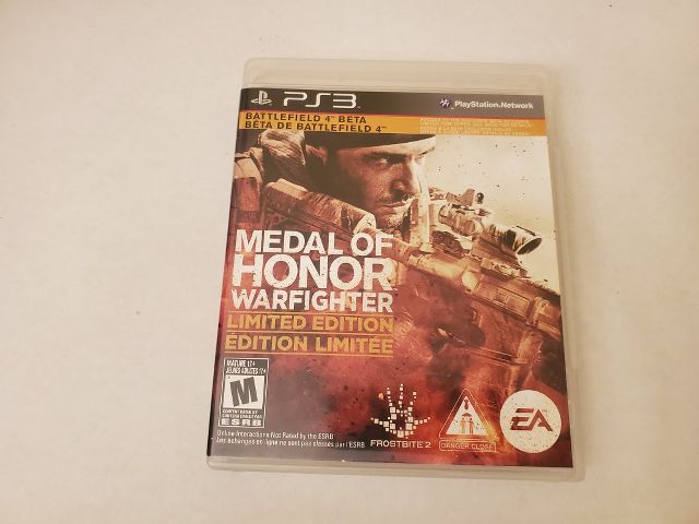 Sony Playstation 3 Medal of Honor Warfighter Limited Edition video game