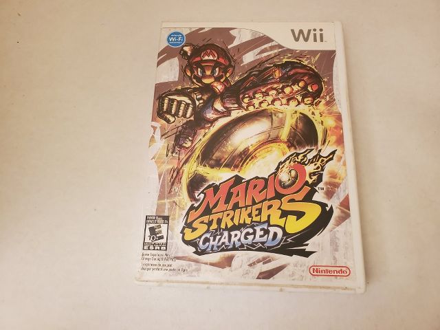 Nintendo Wii Mario Strikers Charged video game