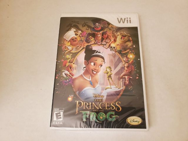 Nintendo Wii The Princess and the Frog video game