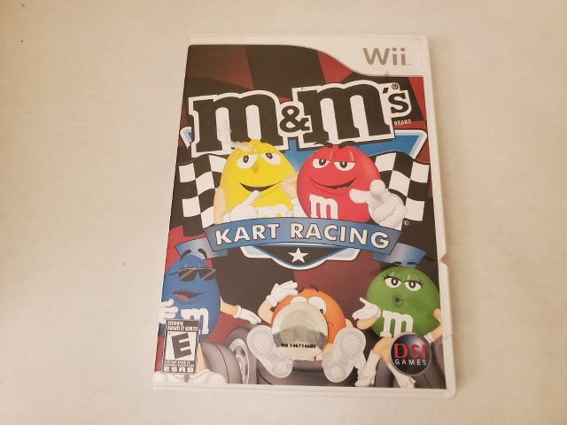 Nintendo Wii M&M's Kart Racing video game