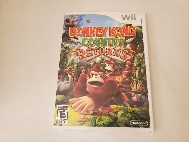 Nintendo Wii Donkey Kong Country Returns video game