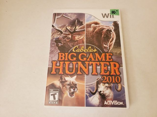 Nintendo Wii Big Game Hunter 2010 video game