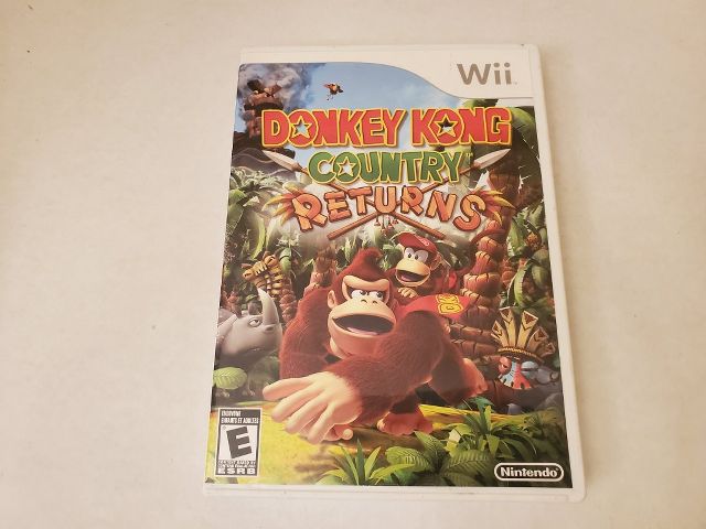 Nintendo Wii Donkey Kong Country Returns video game