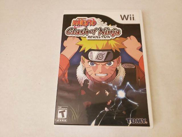 Nintendo Wii Naruto Clash of Ninja Revolution video game