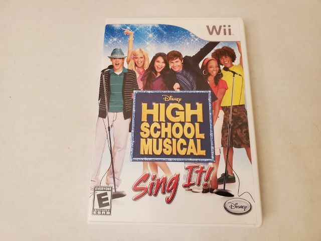Nintendo Wii High School Musical Sing It! video game