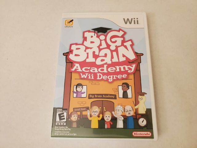 Nintendo Wii Big Brain Academy Wii Degree video game