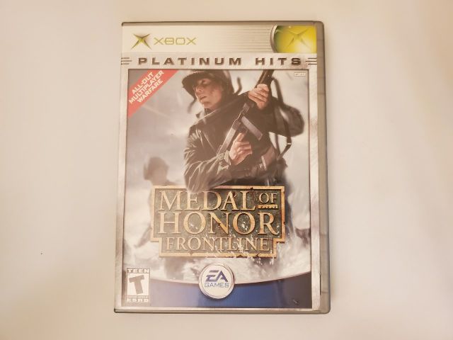 Microsoft Xbox Medal of Honor Frontline Platinum Hits video game