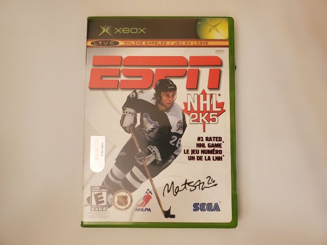 Microsoft Xbox ESPN NHL 2K5 video game
