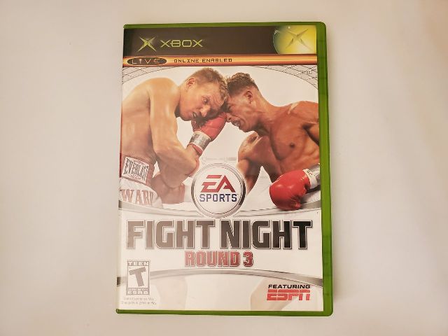 Microsoft Xbox Fight Night Round 3 video game