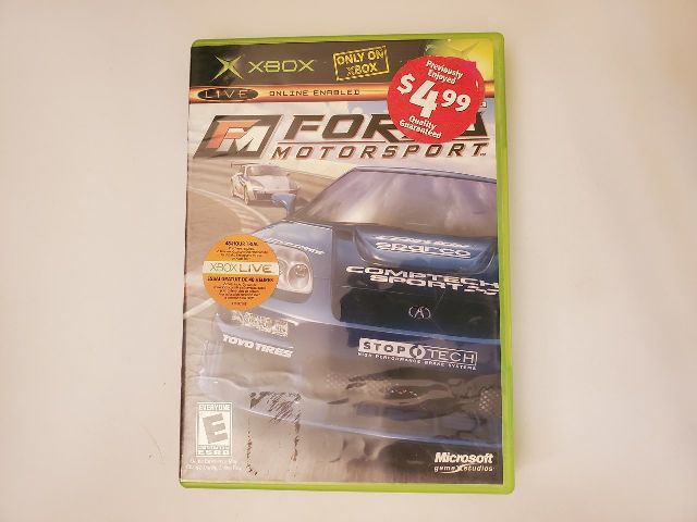 Microsoft Xbox Forza Motorsport video game