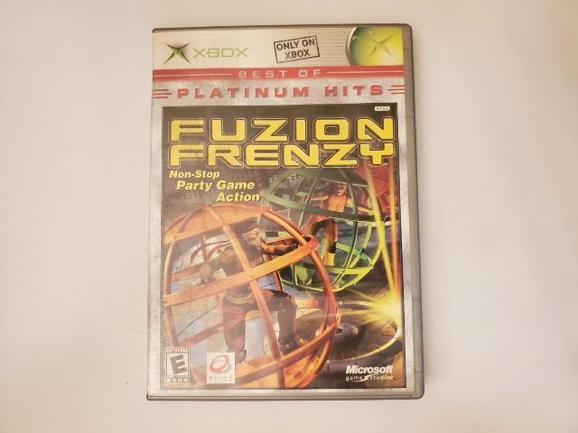 Microsoft Xbox Fuzion Frenzy Platinum Hits video game