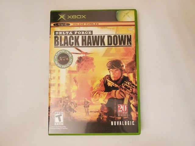 Microsoft Xbox Delta Force Black Hawk Down video game