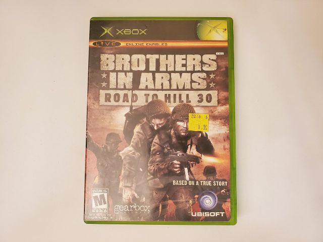 Microsoft Xbox Brothers In Arms Road to Hill 30 video game