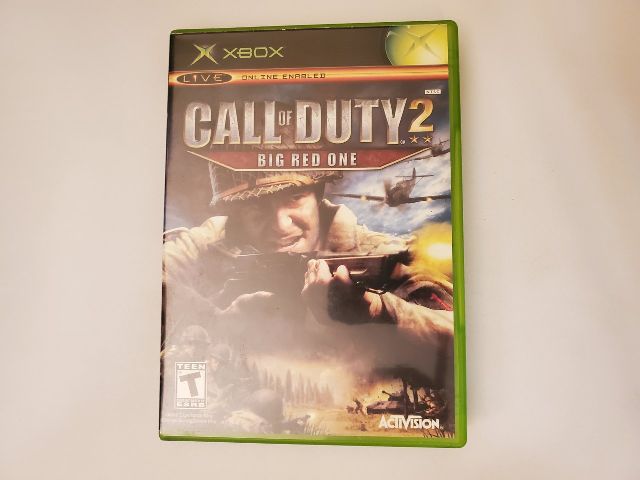Microsoft Xbox Call of Duty 2 Big Red One video game