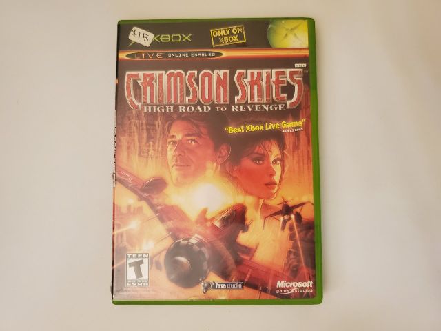 Microsoft Xbox Crimson Skies High Road to Revenge video game