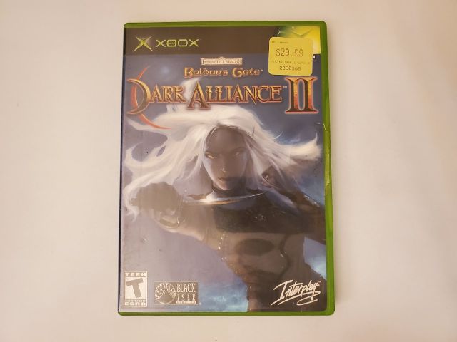 Microsoft Xbox Baldur's Gate: Dark Alliance II video game