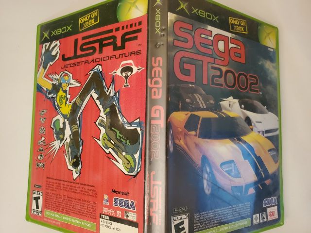 Microsoft Xbox Jet Set Radio Future Sega GT 2002 video game