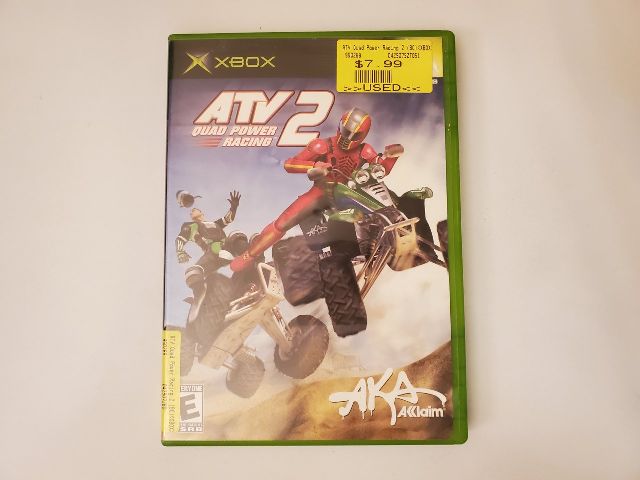 Microsoft Xbox ATV Quad Power Racing 2 video game