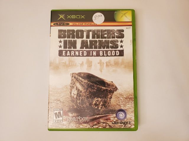 Microsoft Xbox Brothers in Arms Earned in Blood video game