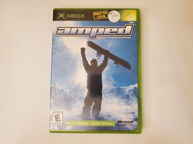 Microsoft Xbox Amped Freestyle Snowboarding video game
