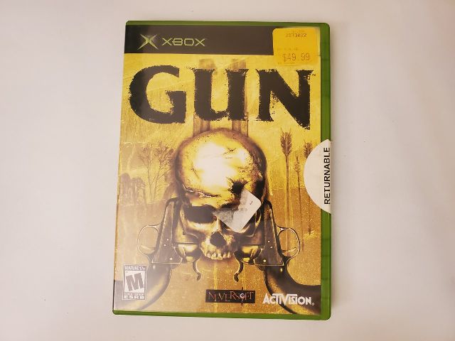 Microsoft Xbox GUN video game