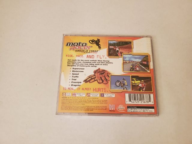 Sony Playstation 1 Moto Racer World Tour video game