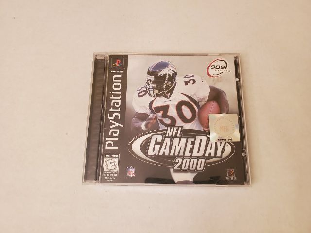 Sony Playstation 1 NFL Game Day 2000 video game