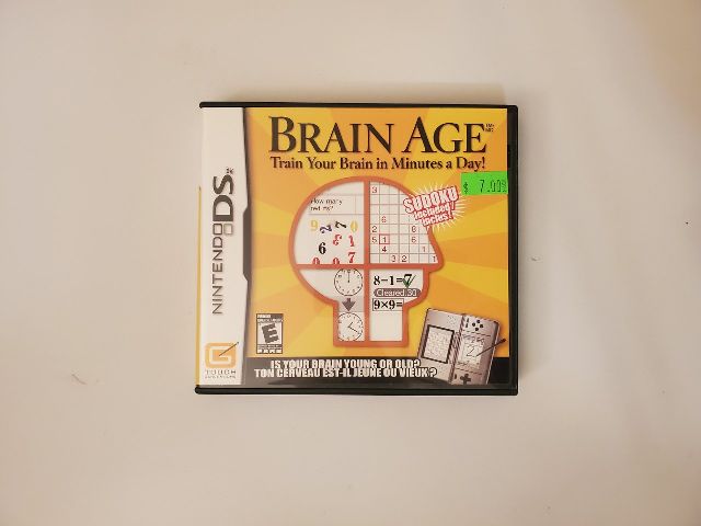 Nintendo DS Brain Age video game