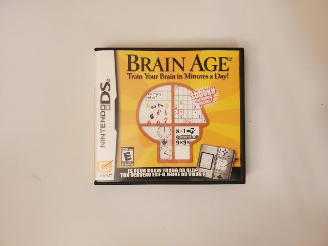 Nintendo DS Brain Age video game