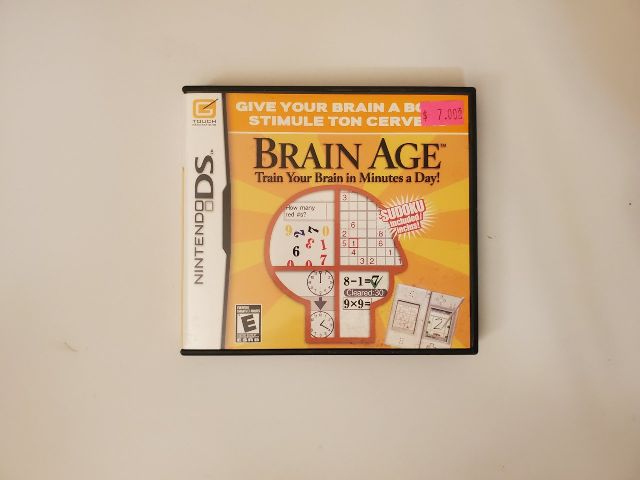 Nintendo DS Brain Age video game
