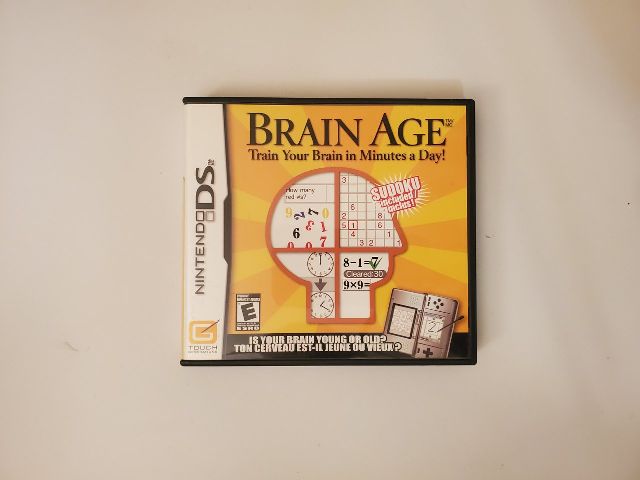 Nintendo DS Brain Age video game