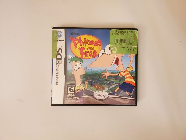 Nintendo DS Phineas and Ferb video game