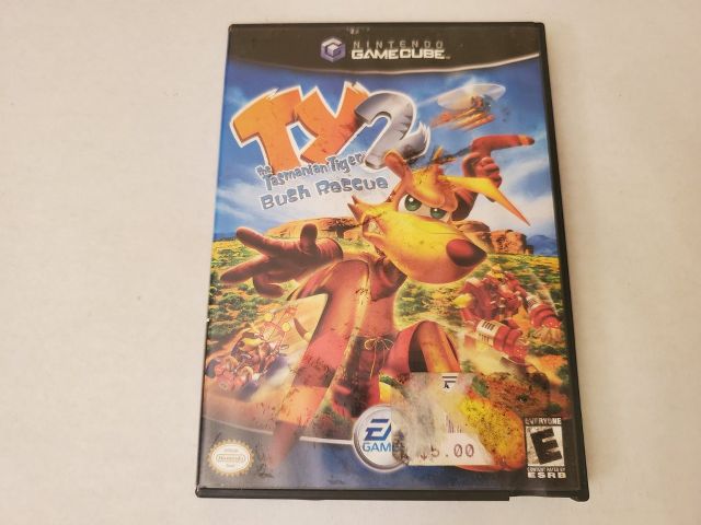 Nintendo Gamecube Ty 2 The Tasmanian Tiger Bush Rescue video game