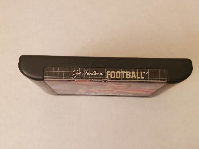 Sega Genesis Joe Montana Football video game