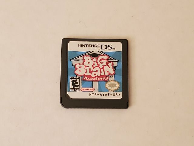 Nintendo DS Big Brain Academy video game