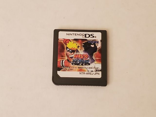 Nintendo DS Naruto Shinobi Retuden Japan video game