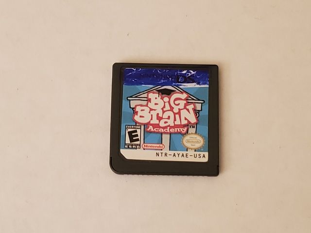 Nintendo DS Big Brain Academy video game