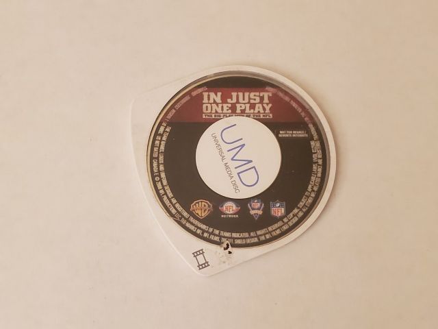 Sony PSP In Just One Play video game