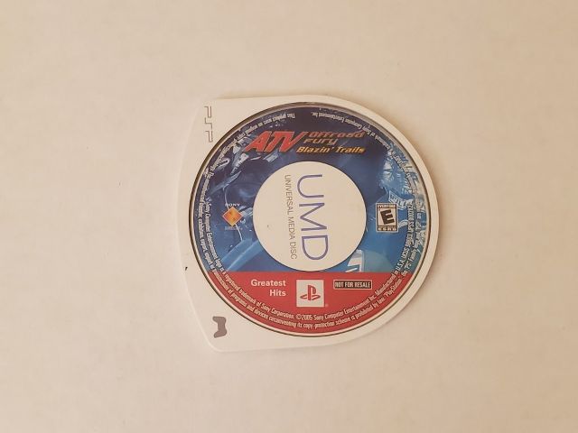 Sony PSP ATV Offroad Fury Blazin' Trails video game